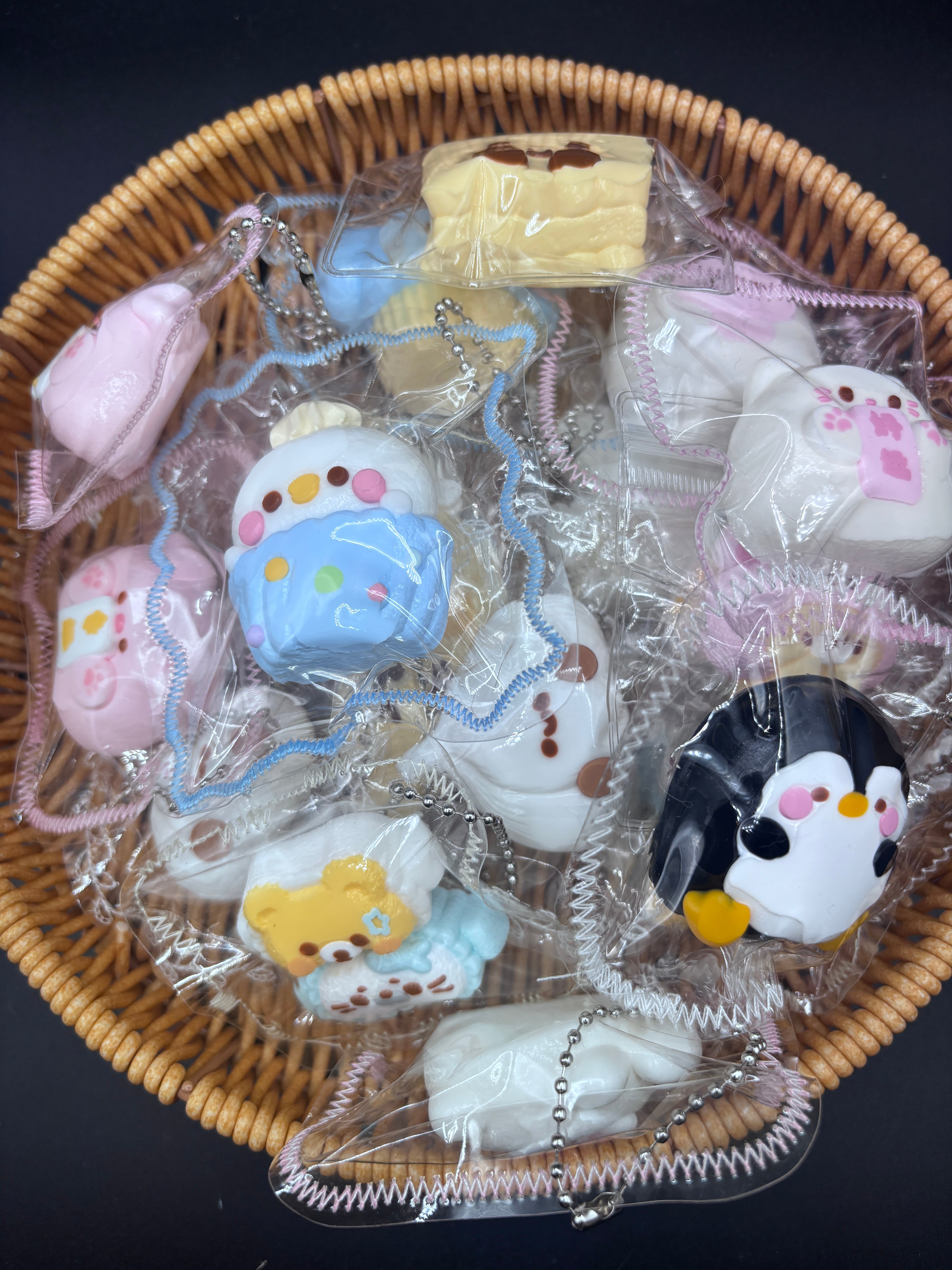 Mini taba squishy bag - 3 taba squishies
