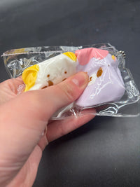 Pack of 2 mini rice ball cat and bear taba squishy soft