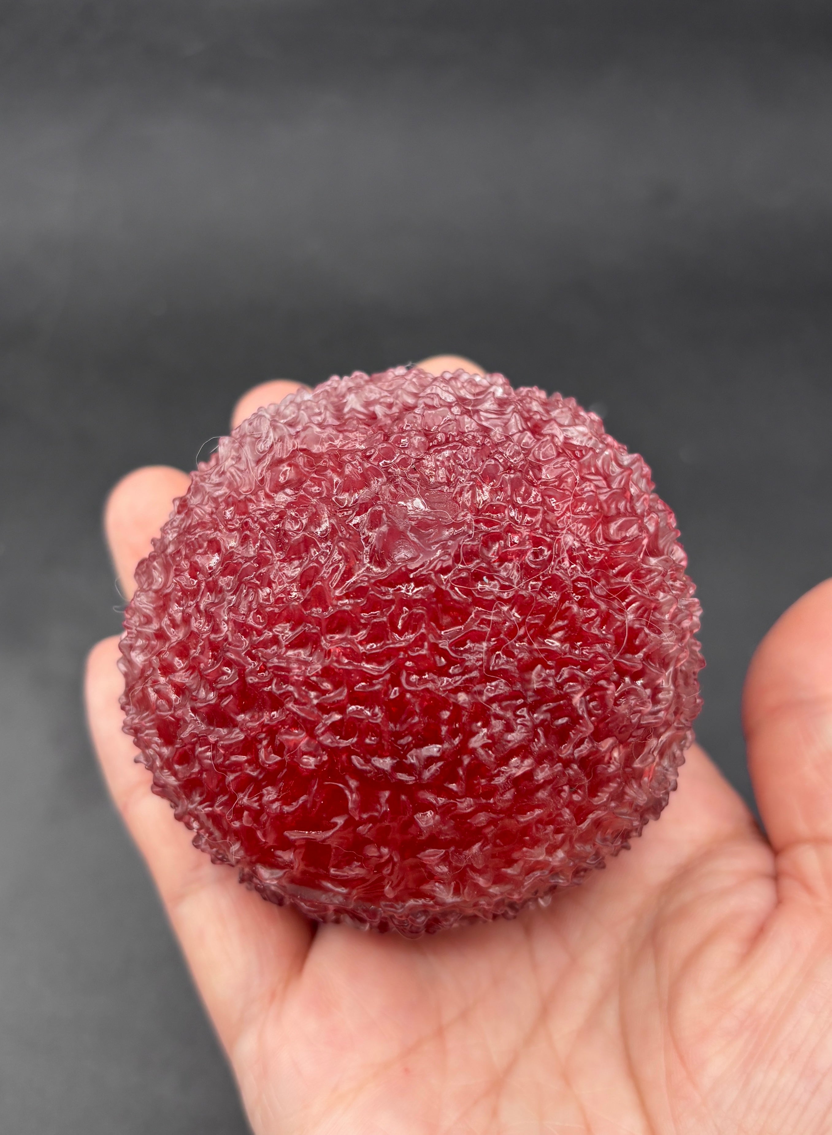 THICK-skinned slushy bayberry ball