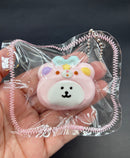 Bear with a bear hoodie mini Taba keychain  taba squishy