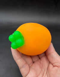 Crunchy Lego carrot stressball