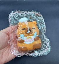 Cute large chef capybara taba squishy