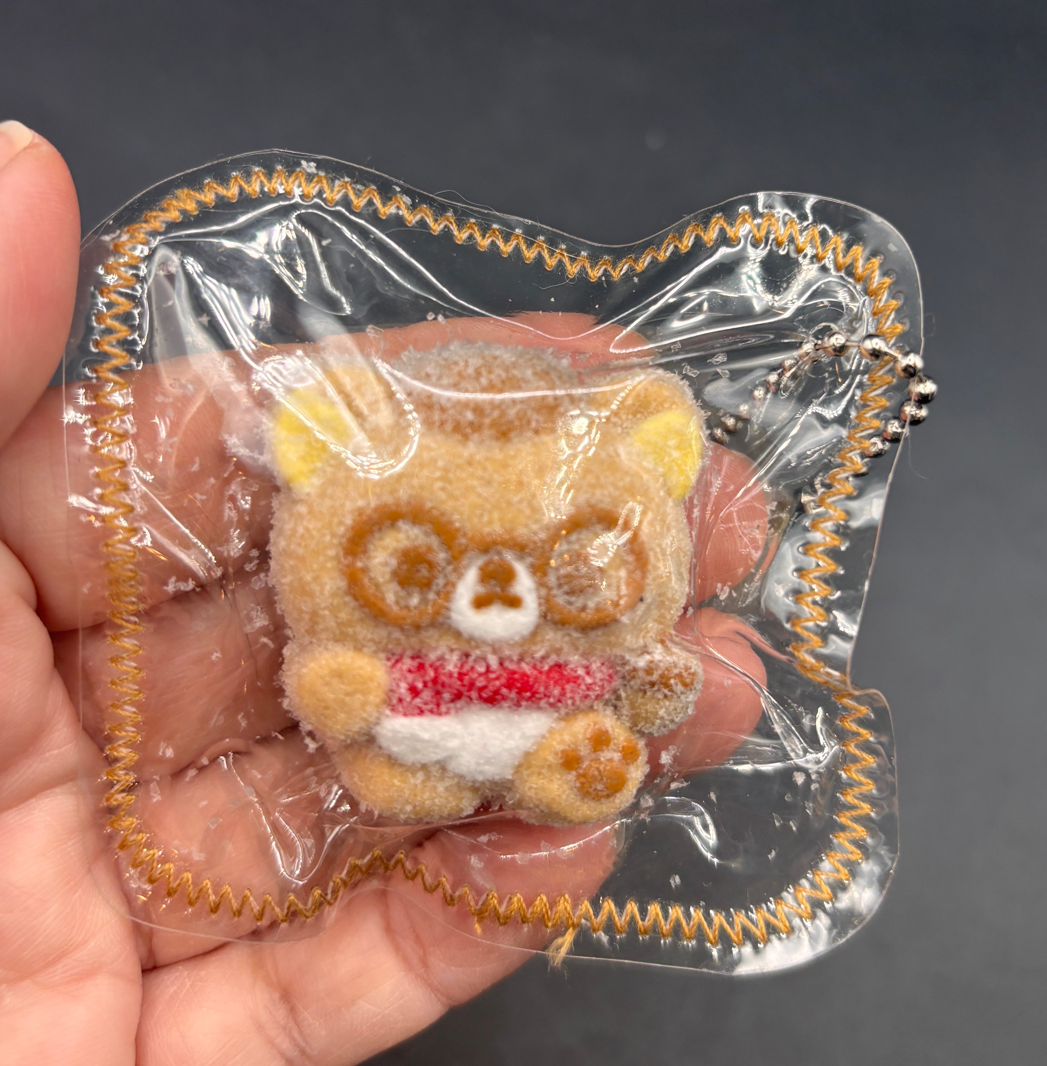 Random (1pc) mini taba squishy flocked!!