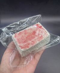 (3 colors) gemstone crunchy taba squishy cake soft