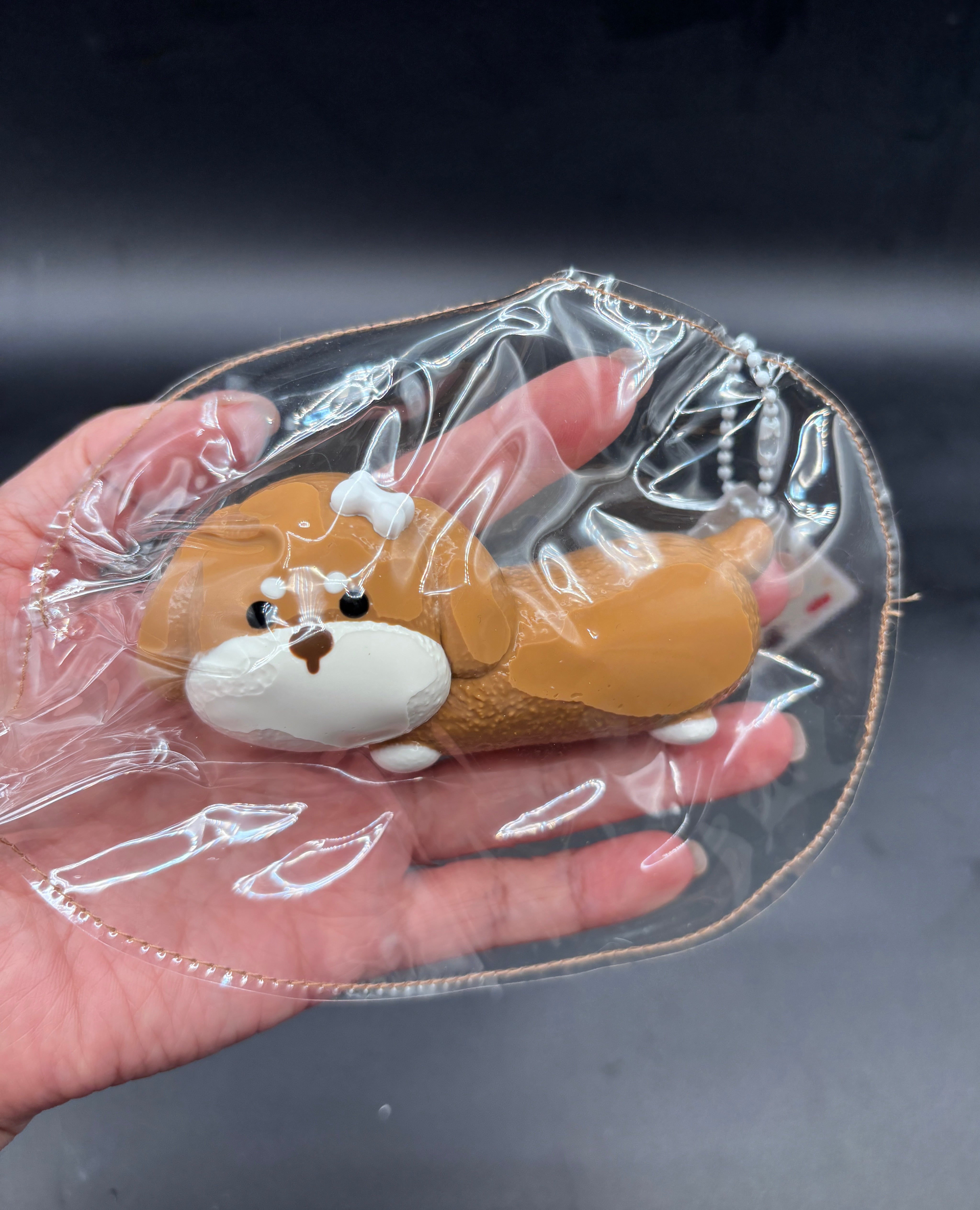 Cute new sausage dog taba squishy soft