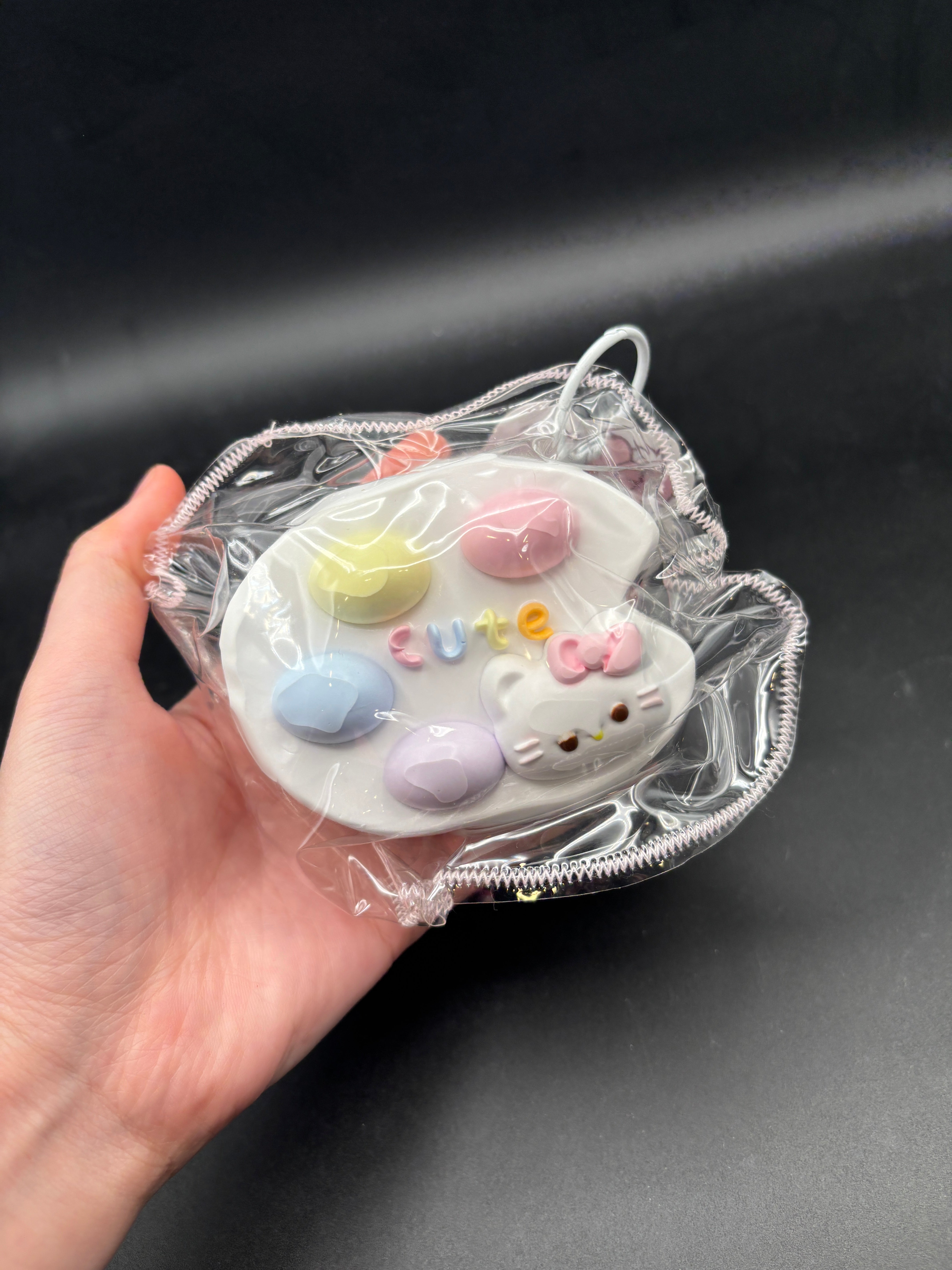 Thick kitty paint pallet cute