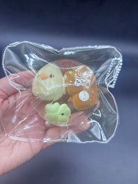 New cute Rilakkuma in a clear taba squishy ball