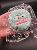 Water x cream textured hangyodon biscuit large super soft and cute Taba Squishy Toy