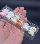 Pack of 6 mini soft stuffed animal cute