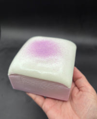 Foam super slow rise sticky & super soft Taro milk bread scented