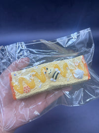 Super cute honey sponge bread taba squishy