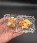Cute Rilakkuma and Korilakkuma food series mini  taba squishy
