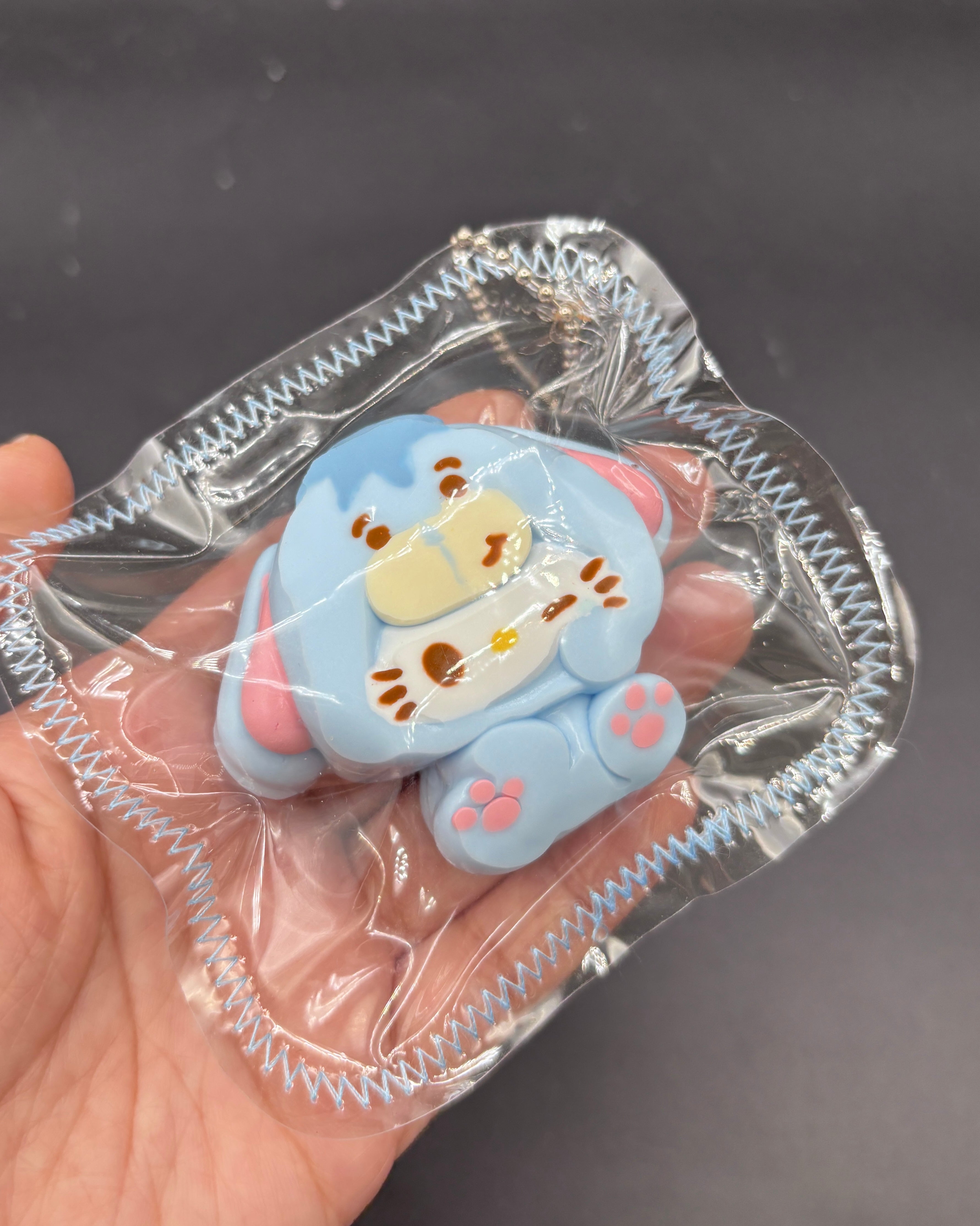 Kitty x bear family small keychain taba cute (choose)