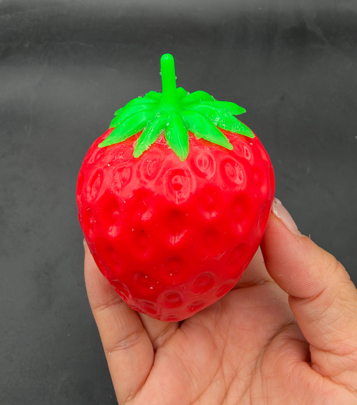 Crunchy Lego strawberry stressball