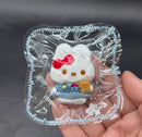 Mini keychain bunny taba squishy