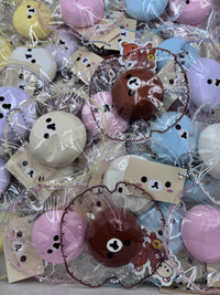 Rilakkuma colorful toast soft random colors (purple, blue, yellow, white, pink, brown, beige)Taba Squishy