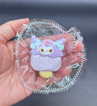 Mini keychain Kuromi popsicle taba soft   taba squishy