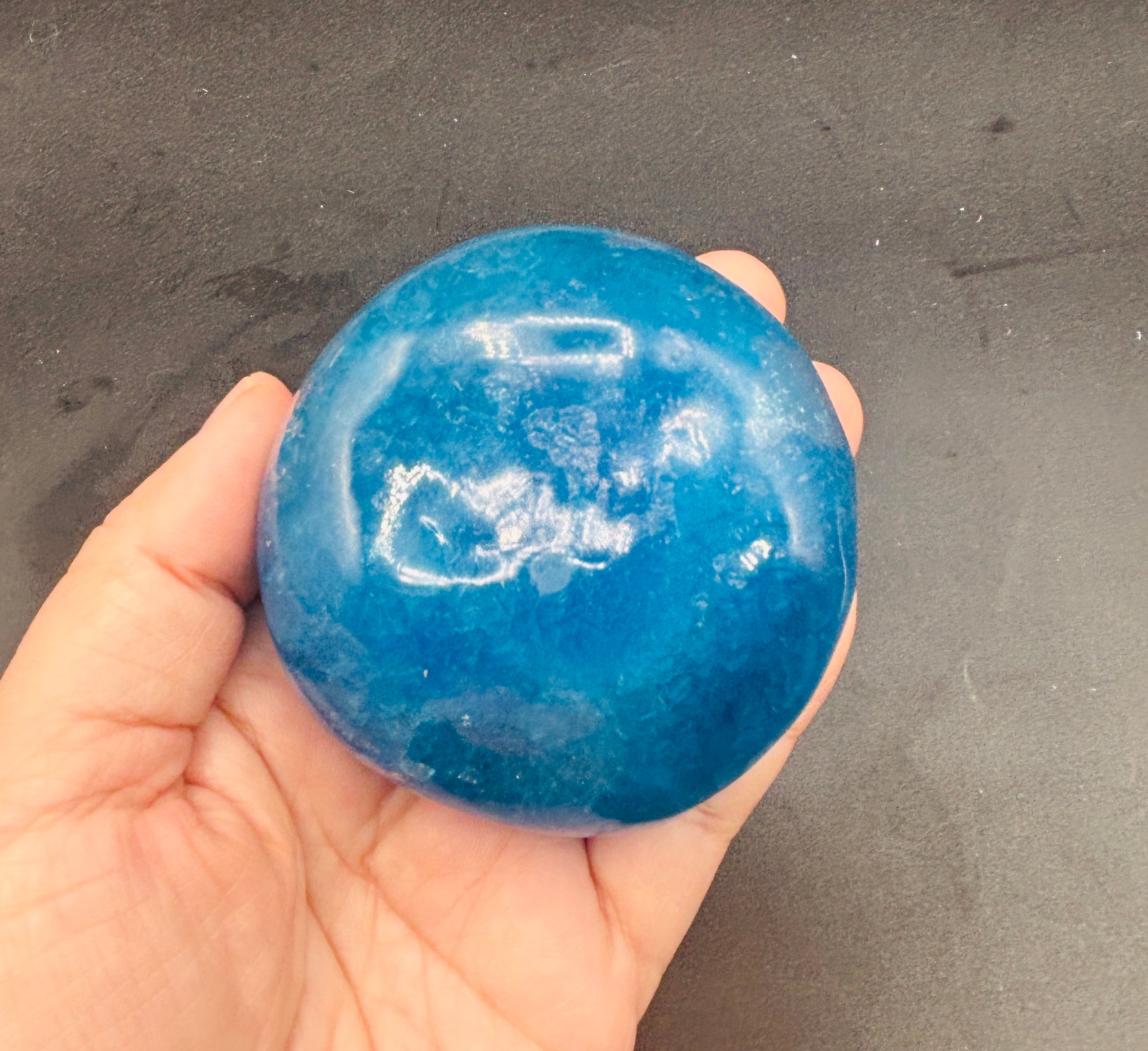 Crunchy blue razz slush stressball