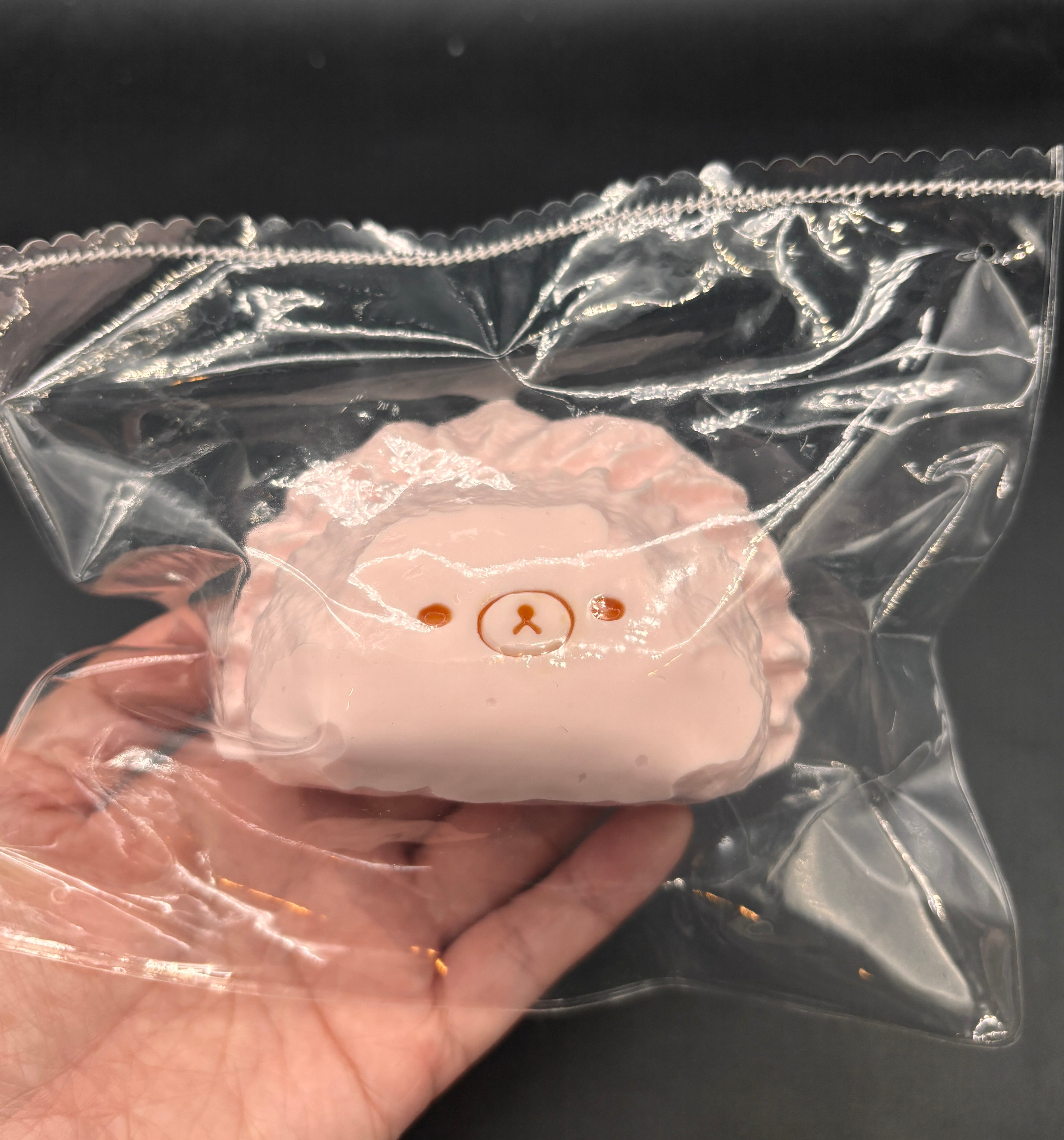 よるくま クリィーミィソープ EX m4 New frozen butter super mouldable Rilakkuma dumpling pink taba