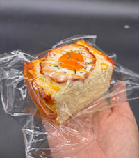 Frozen butter new detailed realistic egg toast taba squishy