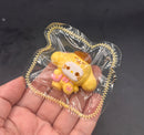 Mini keychain (kitty x pompompurin cute)taba squishy