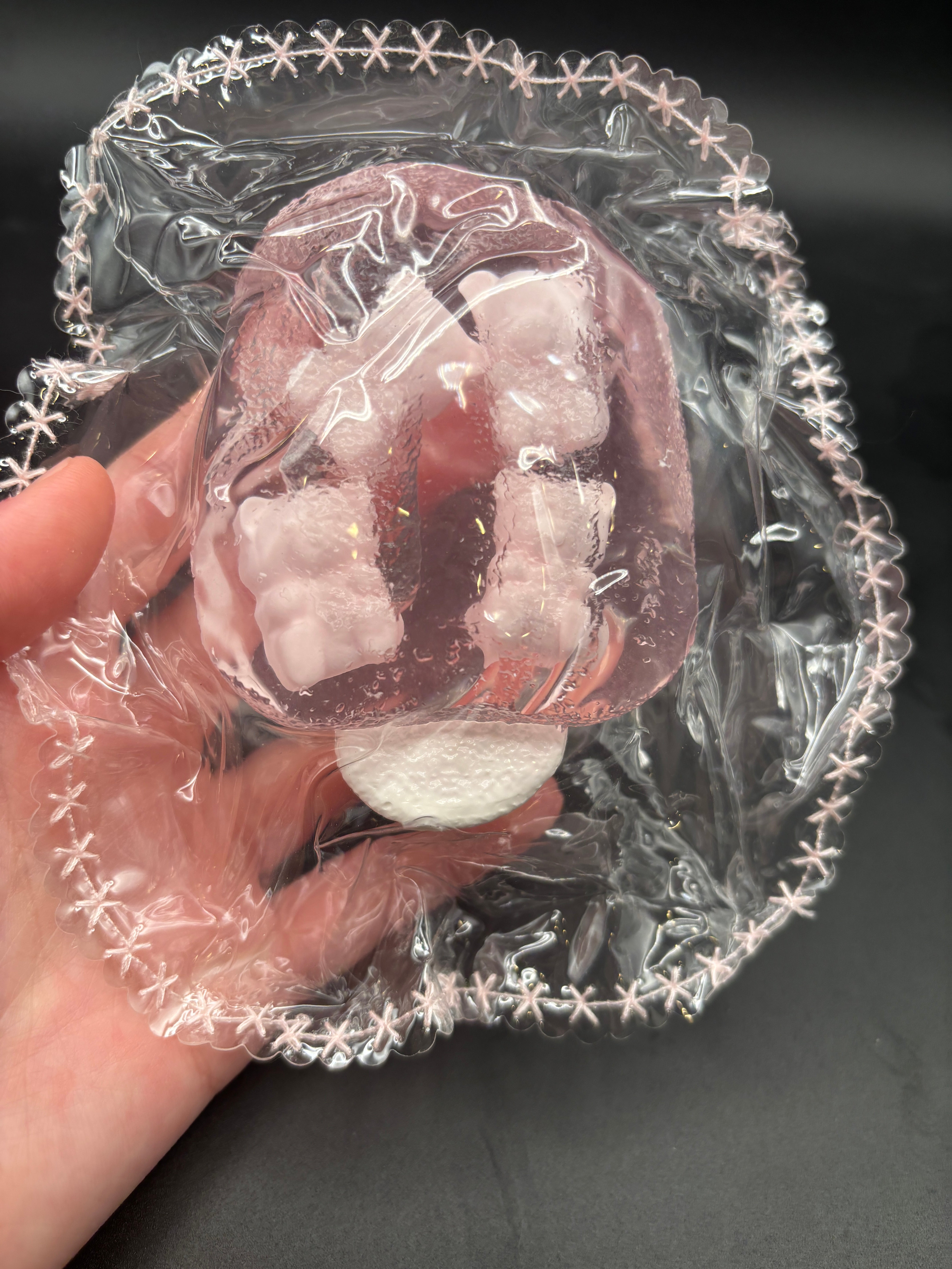 Super cute gummy bear popsicle soft taba squishy