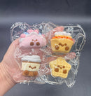 JC mini keychain new cute  taba squishy (choose the design)