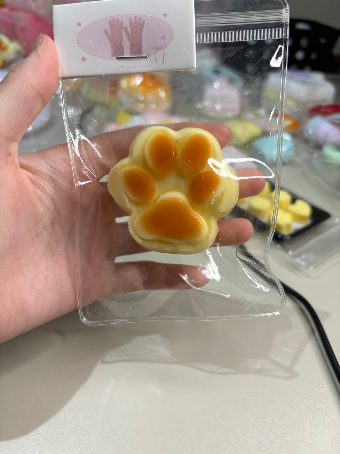 Taba Squishy Handmade Cheesecake cat paw soft