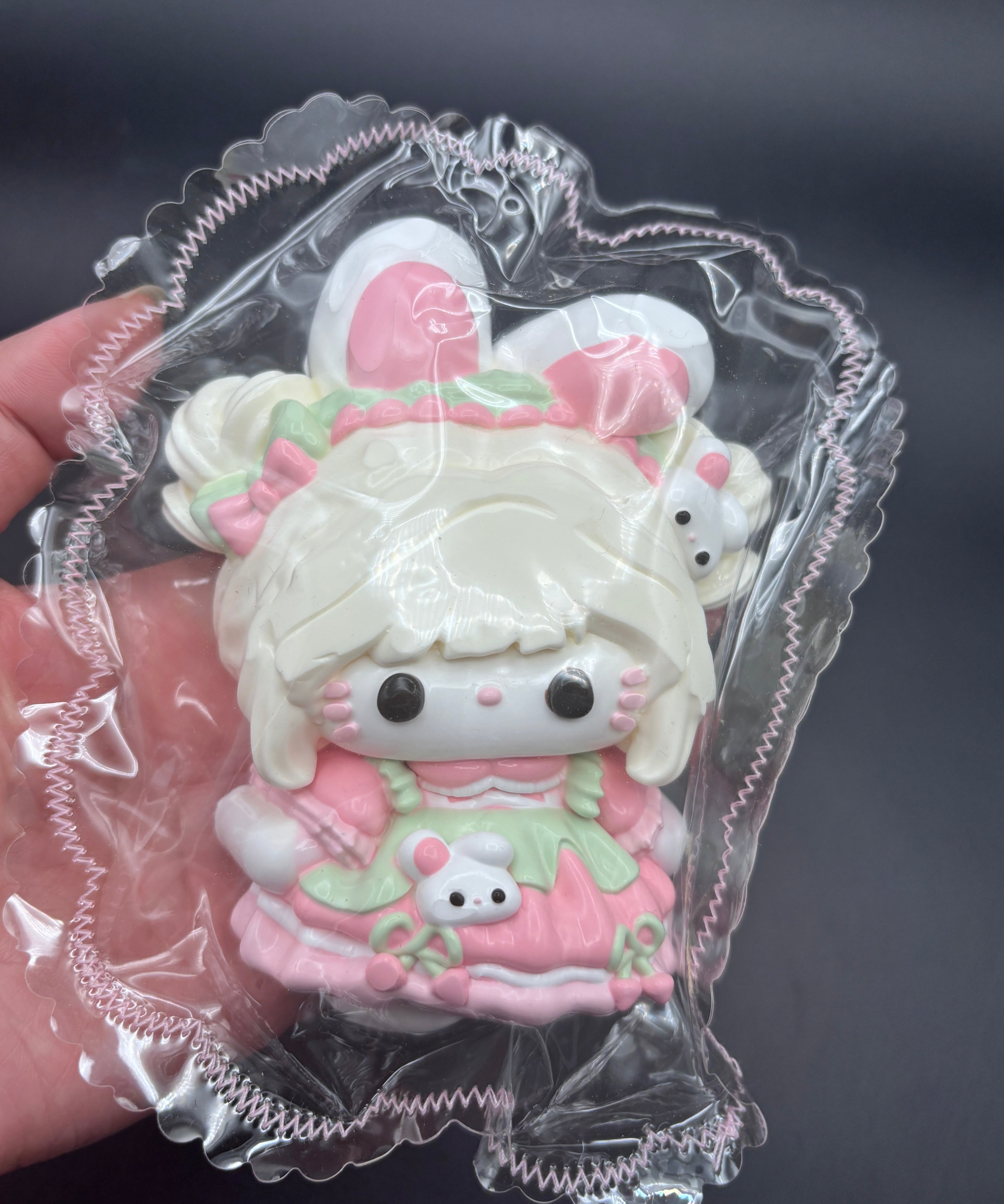 kitty bunny cute kawaii Taba Squishy Toy
