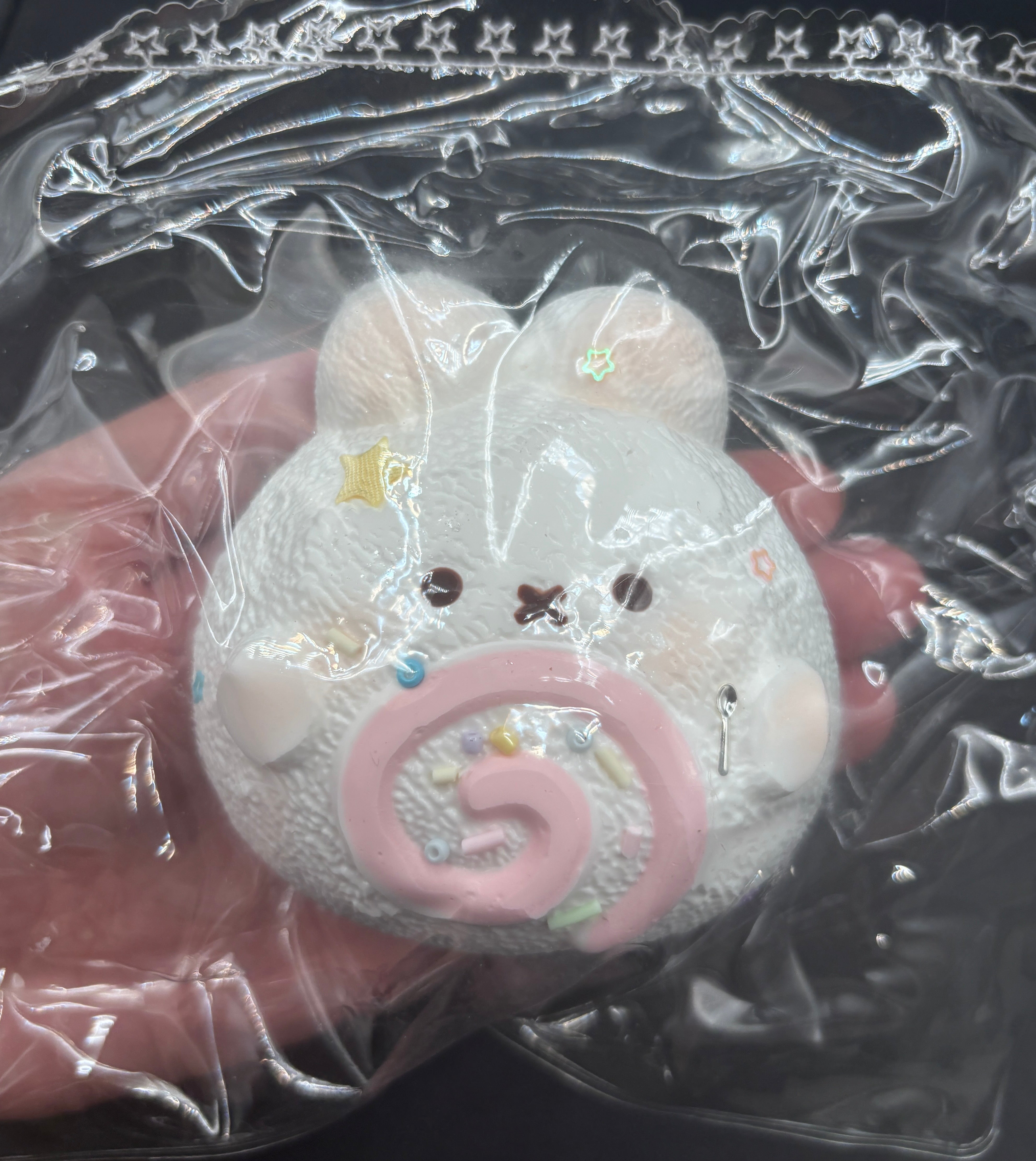 Large cute frozen butter Miffy bun  taba squishy