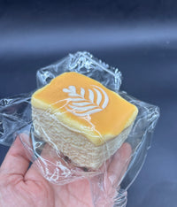 Frozen butter cappuccino cake taba squishy toy