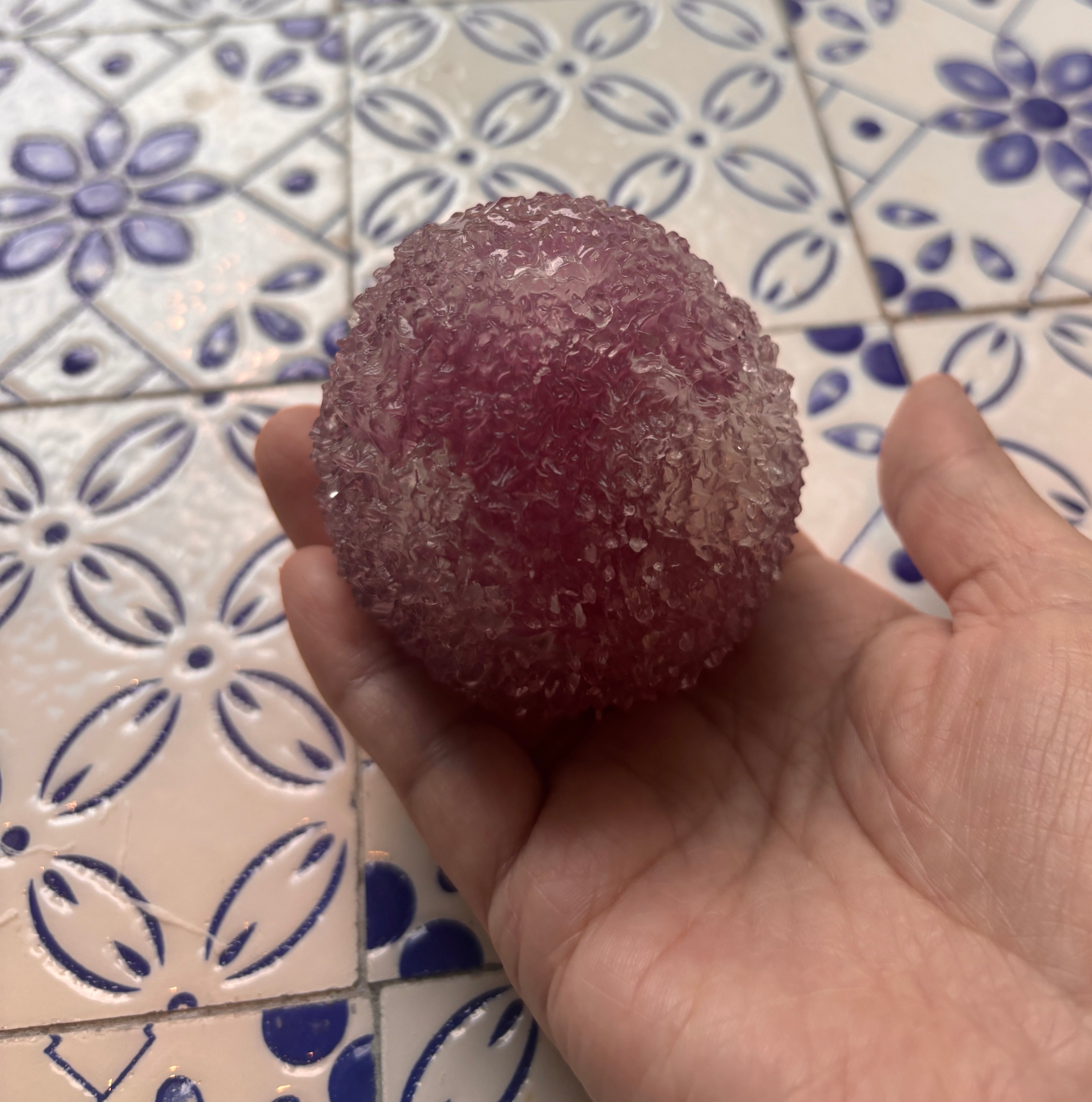 Dragon fruit smoothie large slushy crunchie stressball