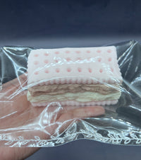 Frozen butter Neapolitan ice cream sandwich  taba squishy