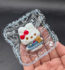 Mini keychain bunny taba squishy
