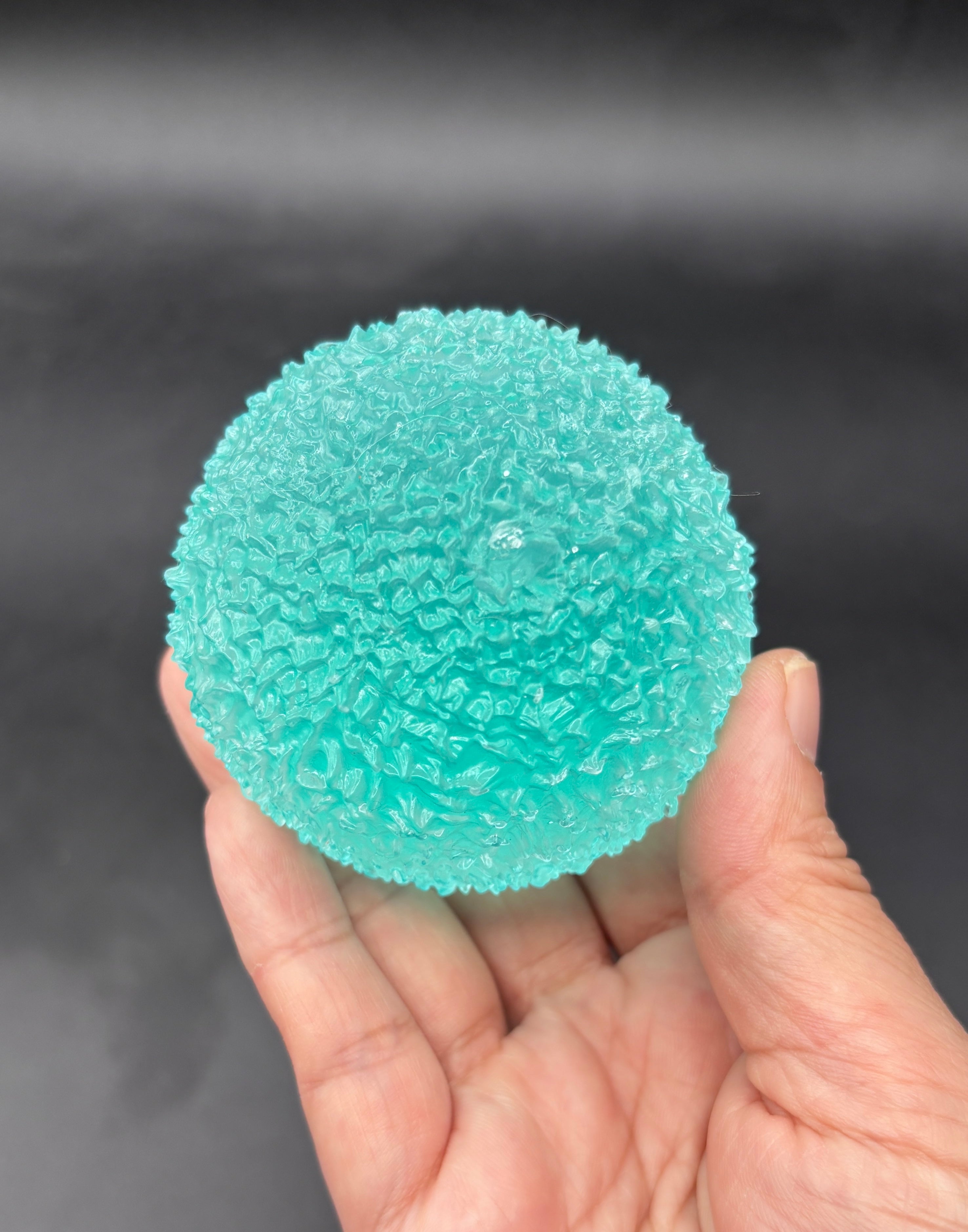 THICK-skinned Vaseline blue bayberry ball