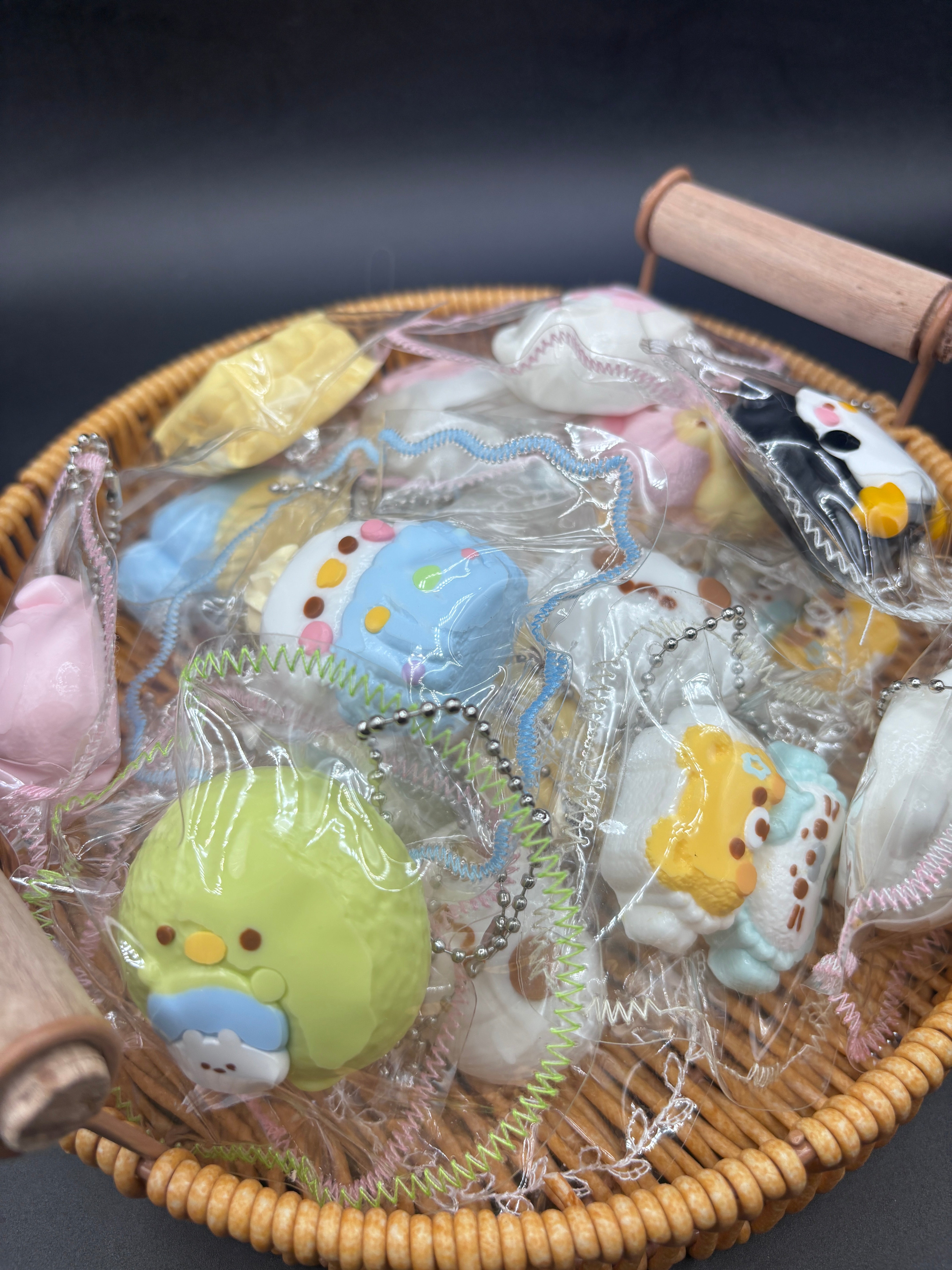 Mini taba squishy bag - 3 taba squishies