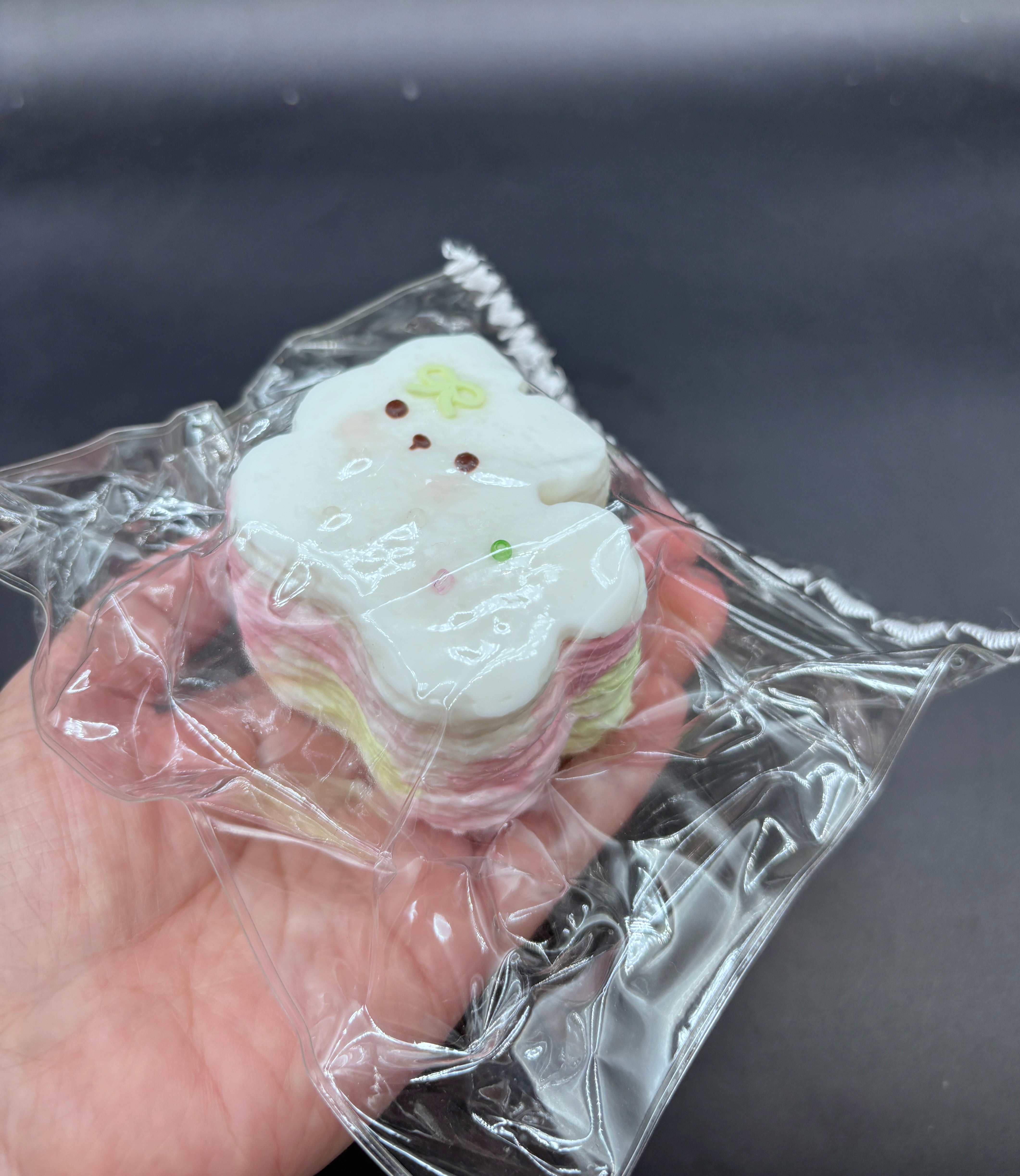 New frozen butter layered bunny cake  taba squishy