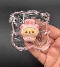 Cute baby bear a mini Taba keychain soft  taba squishy