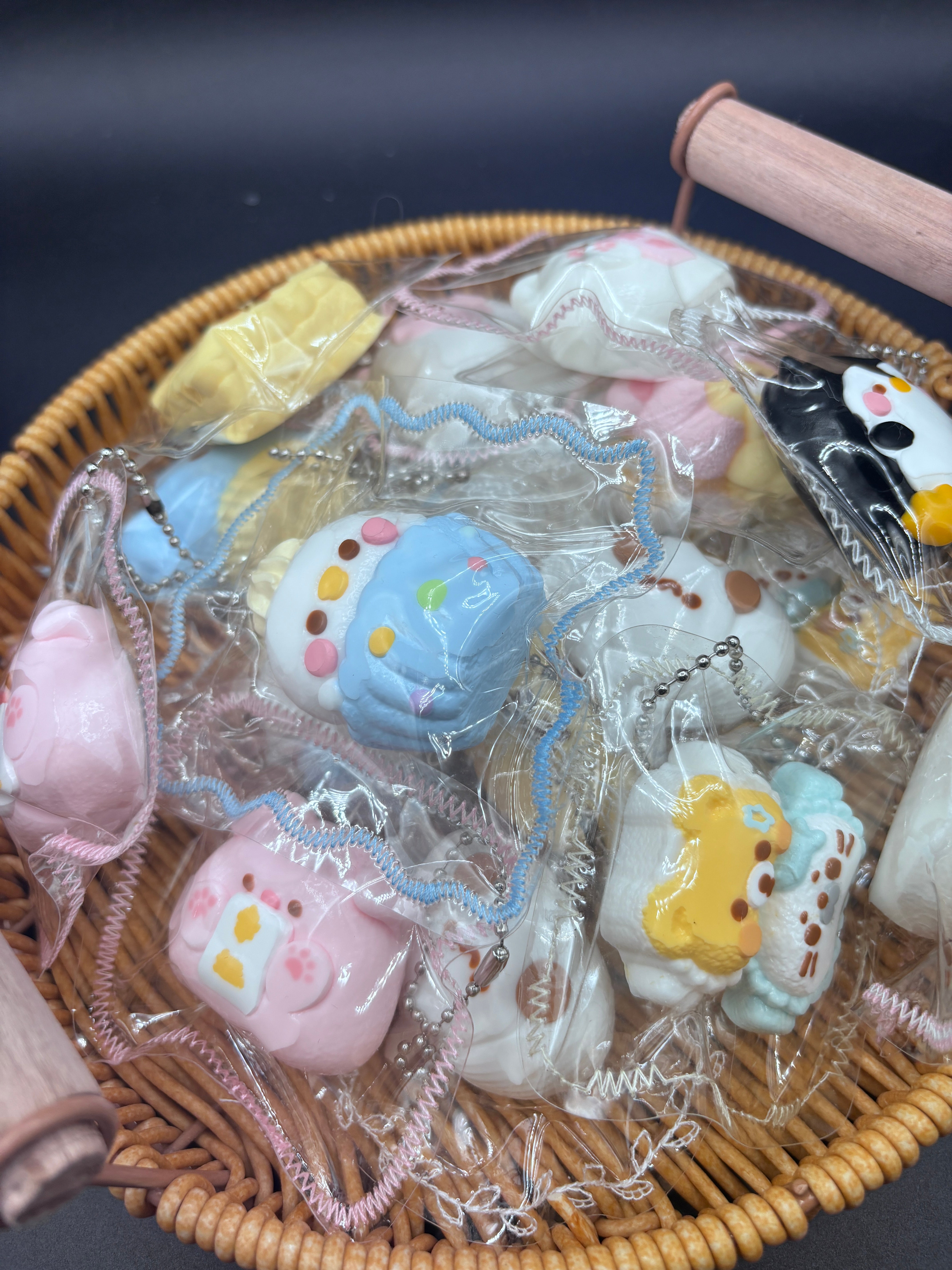 Mini taba squishy bag - 3 taba squishies