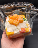 Super large jumbo frozen butter mango cake (flocked coconut shreds)