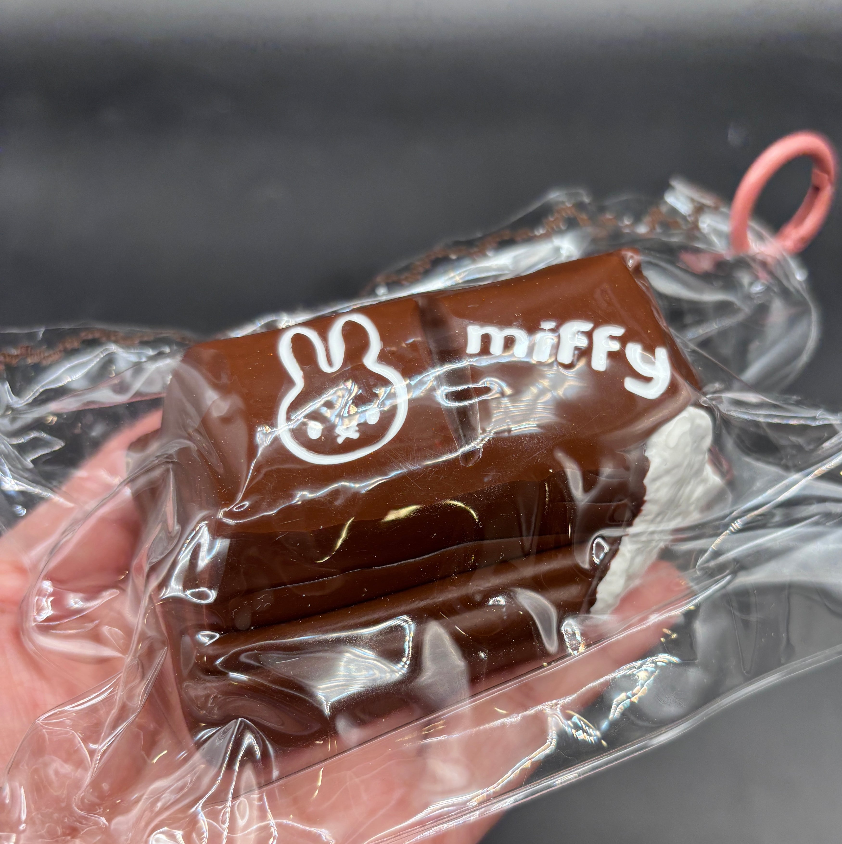 Miffy choco bar soft  taba squishy toy
