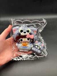 Cute Tom x Kitty soft taba squishy detailed
