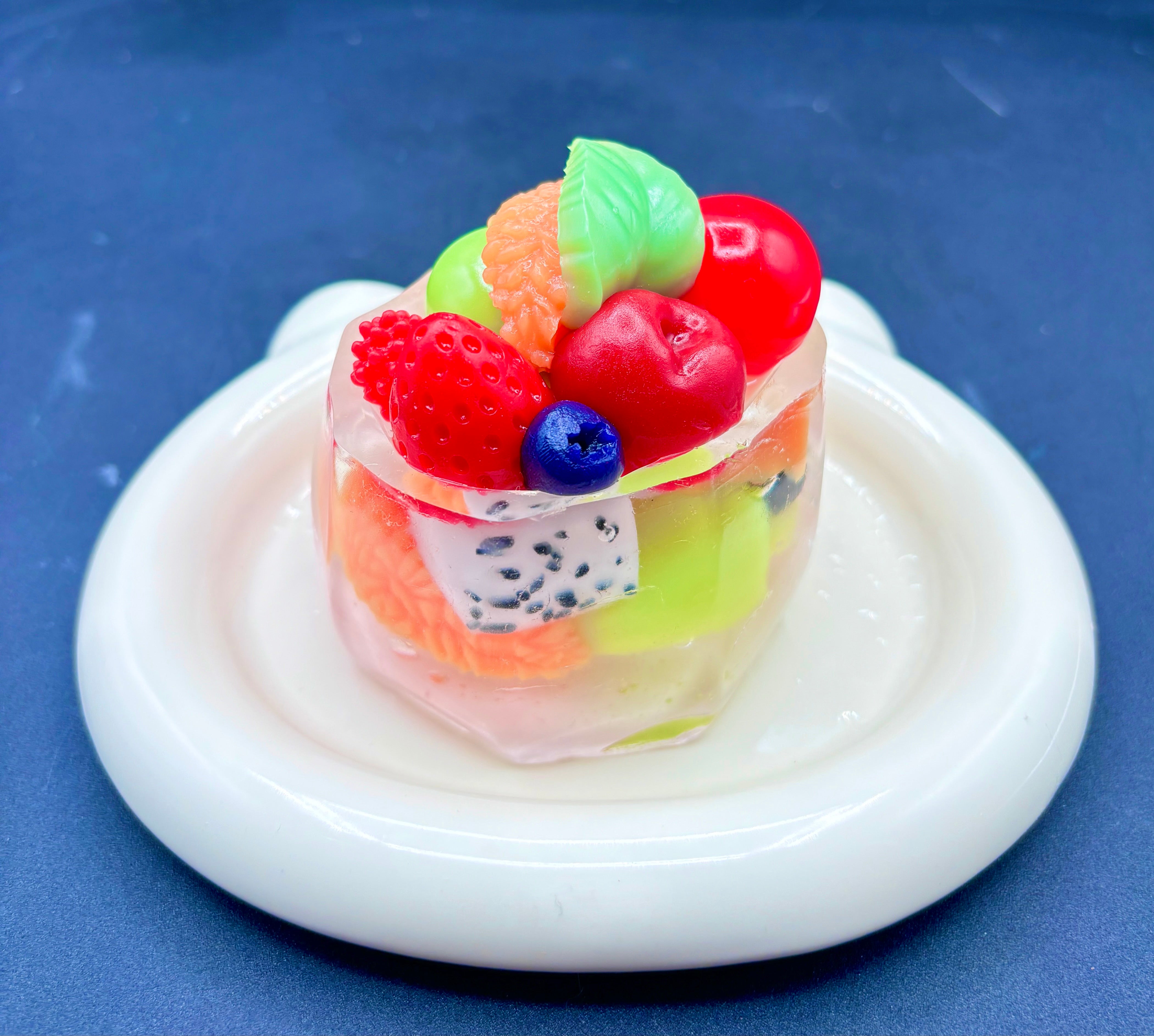 Handmade Fruit punch soda cup Food Squishies