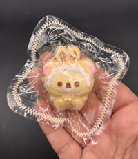 Cute baby bear a mini Taba keychain soft  taba squishy