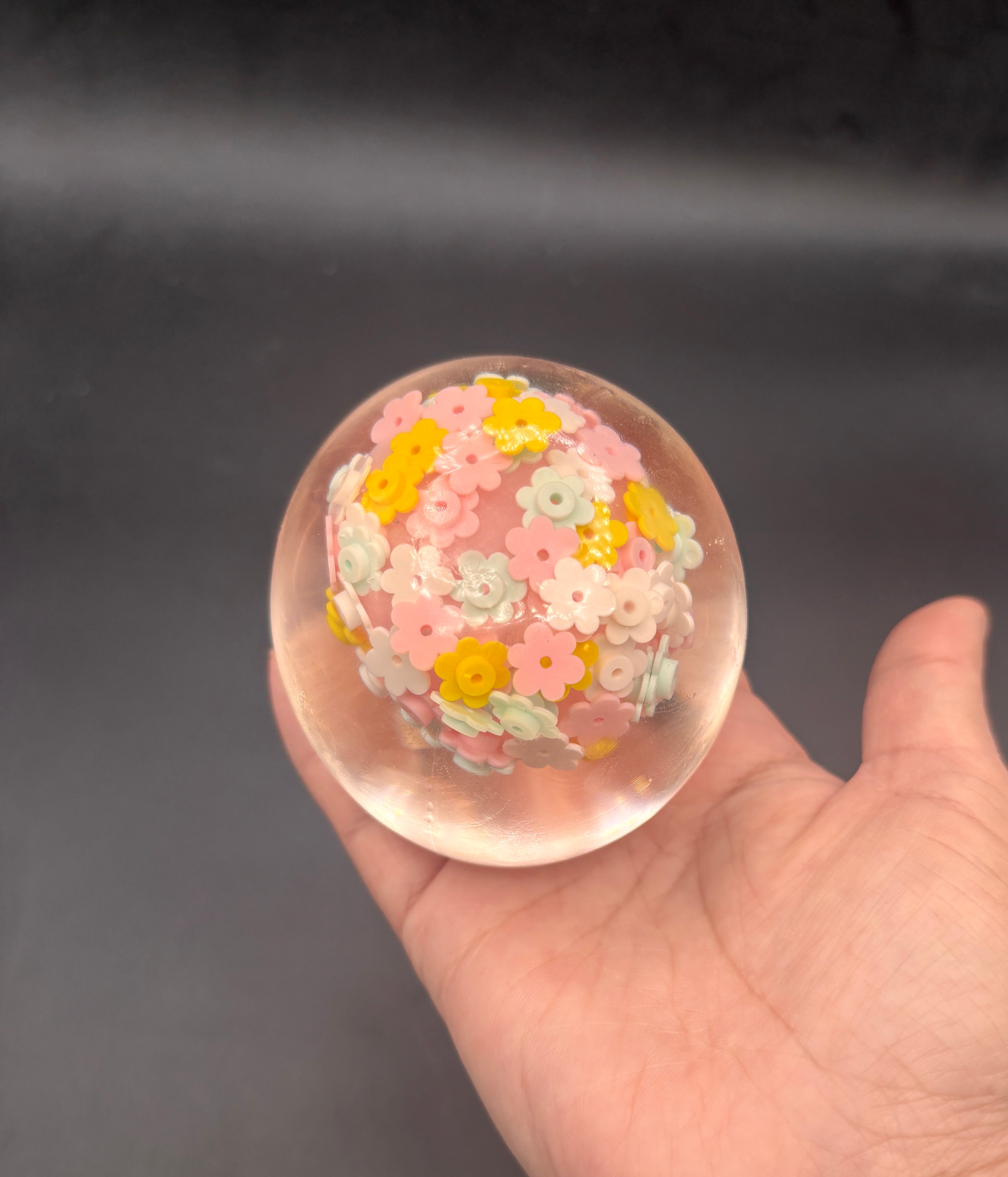 LIMITED cherry blossom stressball putty textured