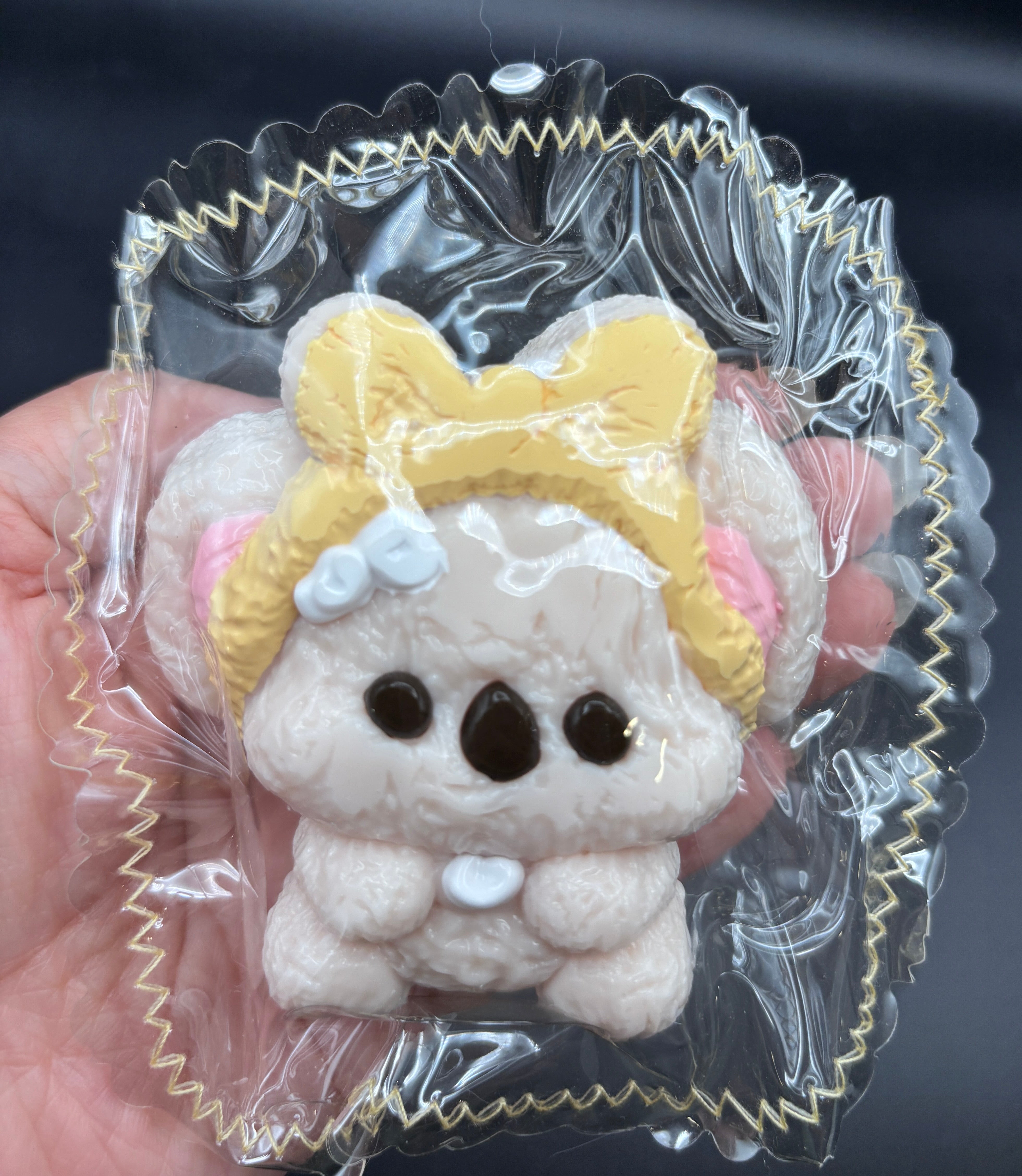 Cute koala make up hand band soft  Taba Squishy Toy