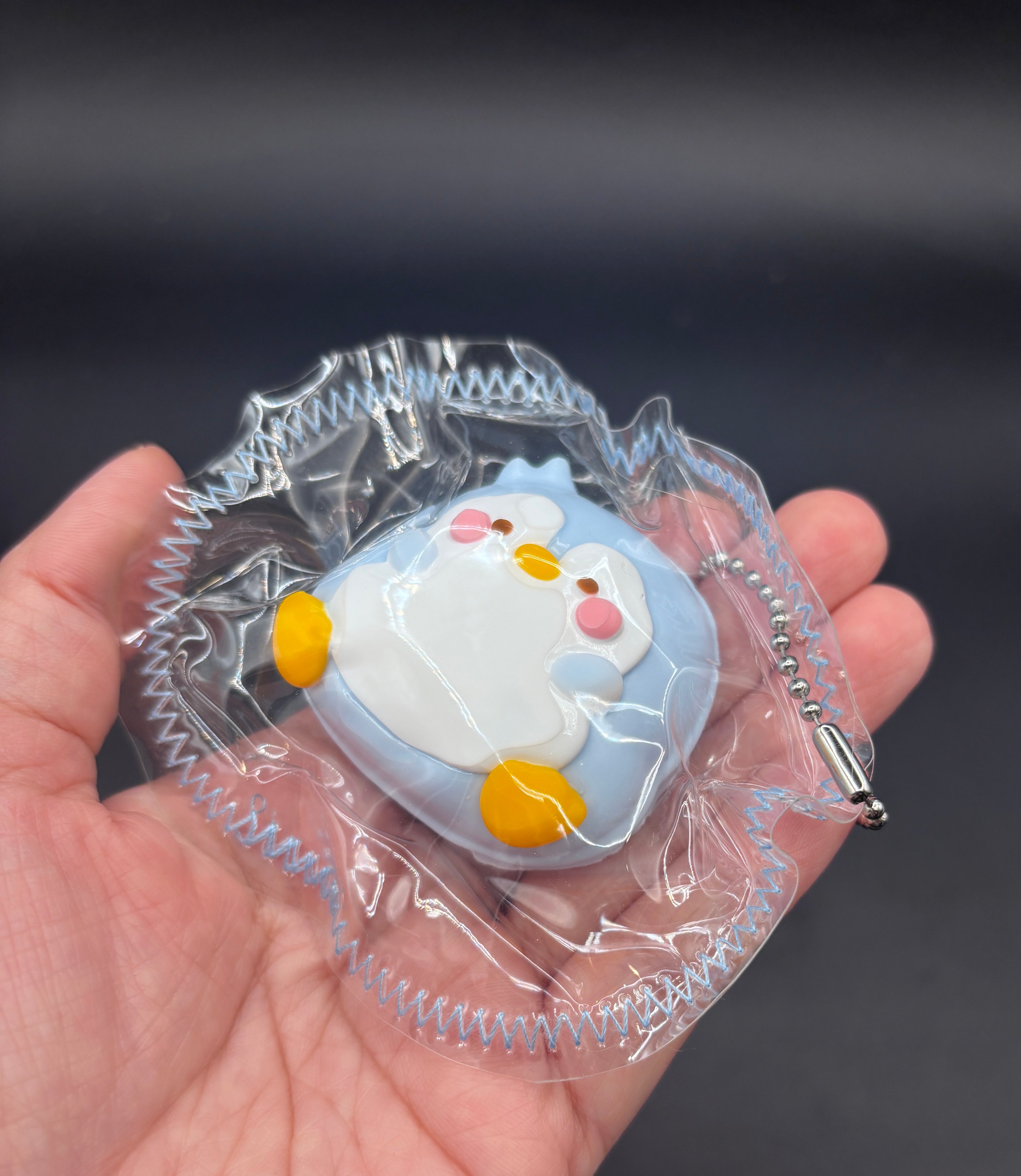 Cute fat penguin mini Taba (blue/black)