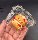 mini Rilakkuma burger keychain taba
