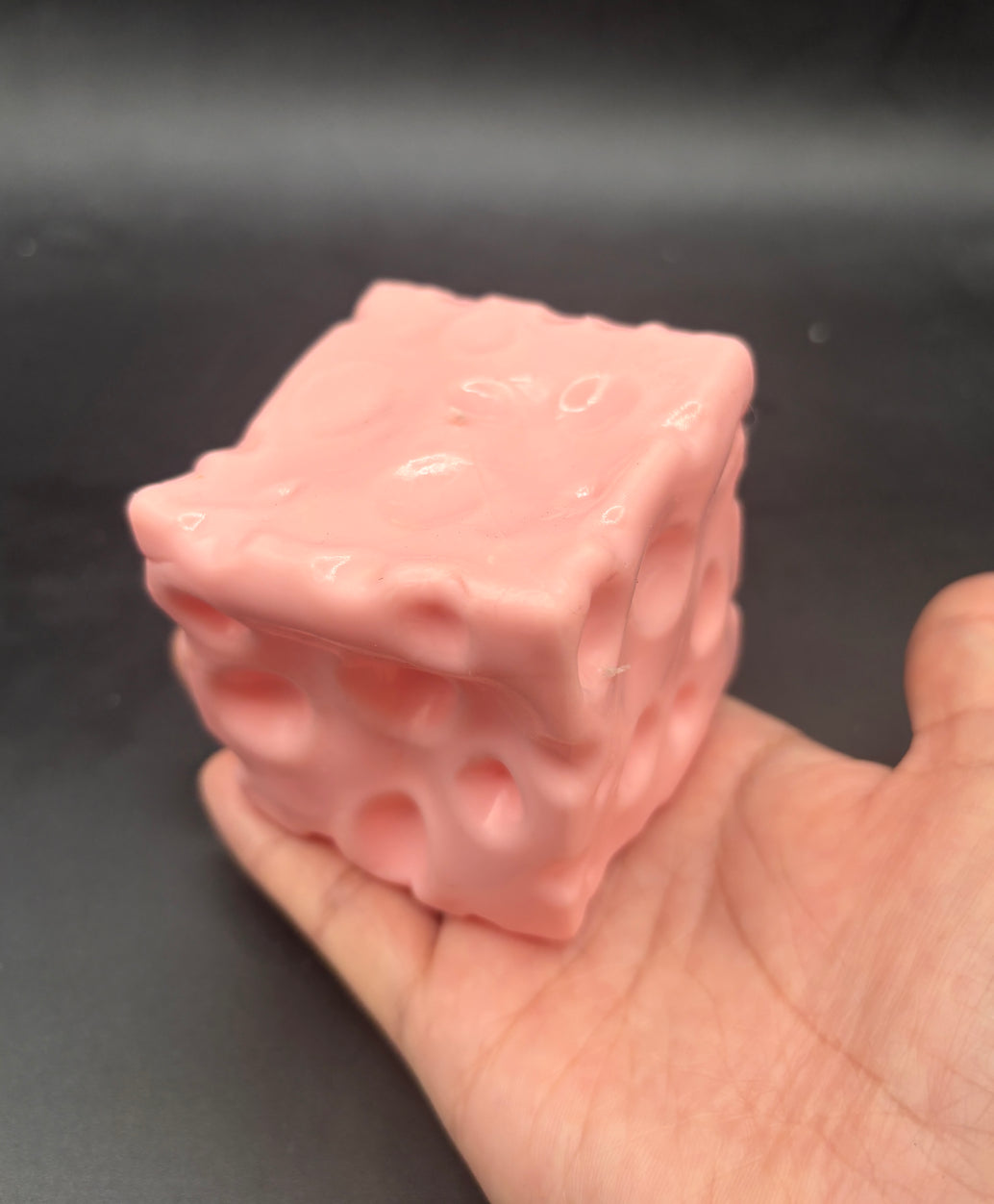small (6cm) Vaseline cheese ball pink