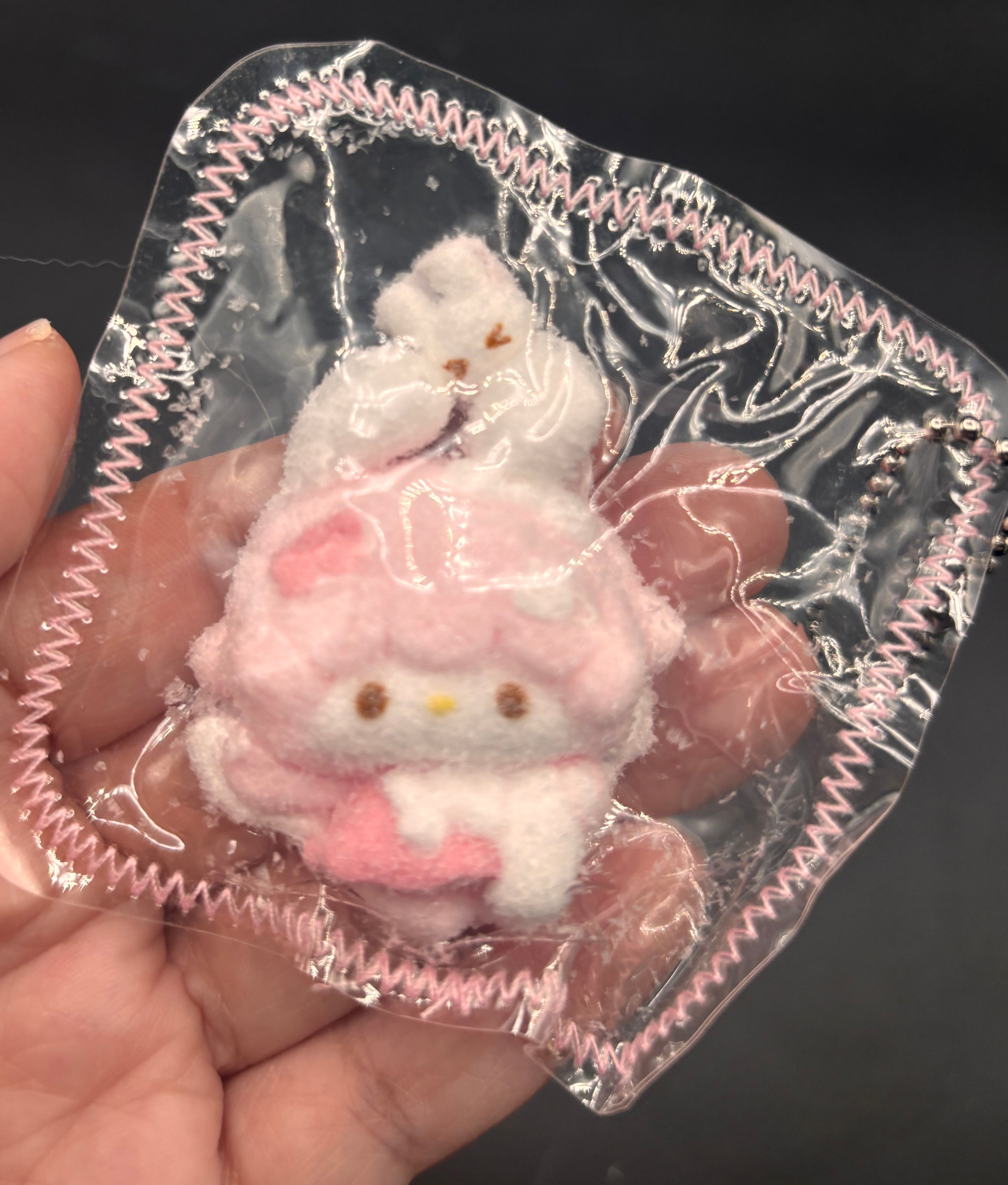 Random (1pc) mini taba squishy flocked!!